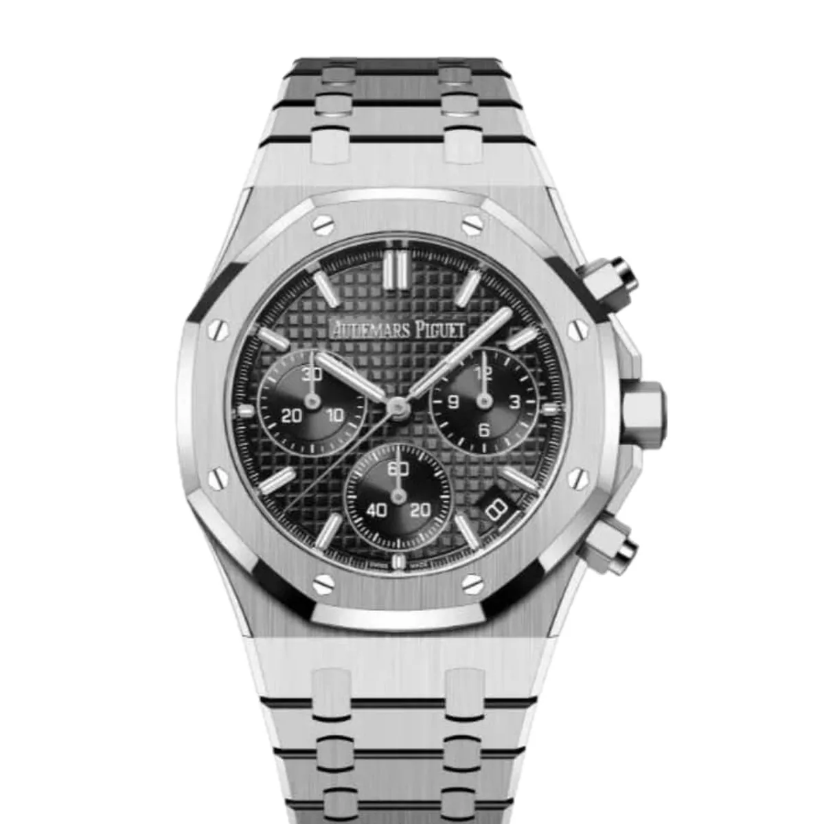 Audemars Piguet Royal Oak Chronograph 26240ST Black Dial Steel Super Clone