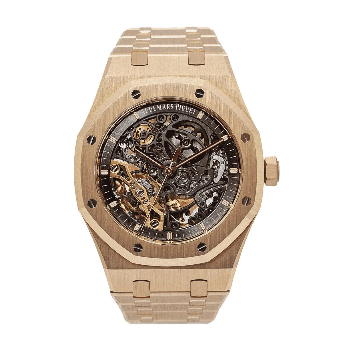Audemars Piguet Royal Oak Double Balance Wheel Openworked 15407OR Rose Gold Super Clone