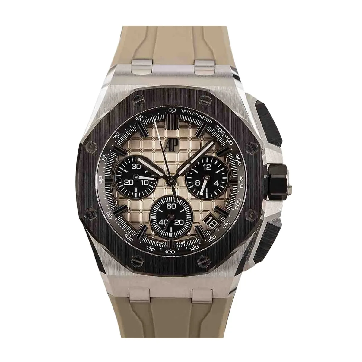 Audemars Piguet Royal Oak Offshore Chronograph 26420SO Smoked Brown Ceramic Bezel Super Clone