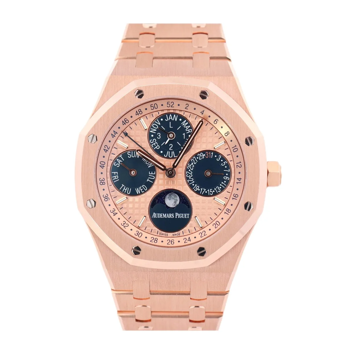 Audemars Piguet Royal Oak Perpetual Calendar 26584OR Pink Gold Limited 100 Super Clone