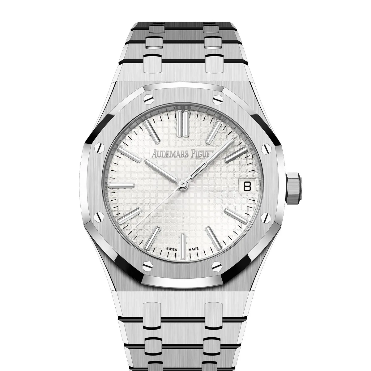 Audemars Piguet Royal Oak Selfwinding 15510ST Silver Dial 15510 Super Clone