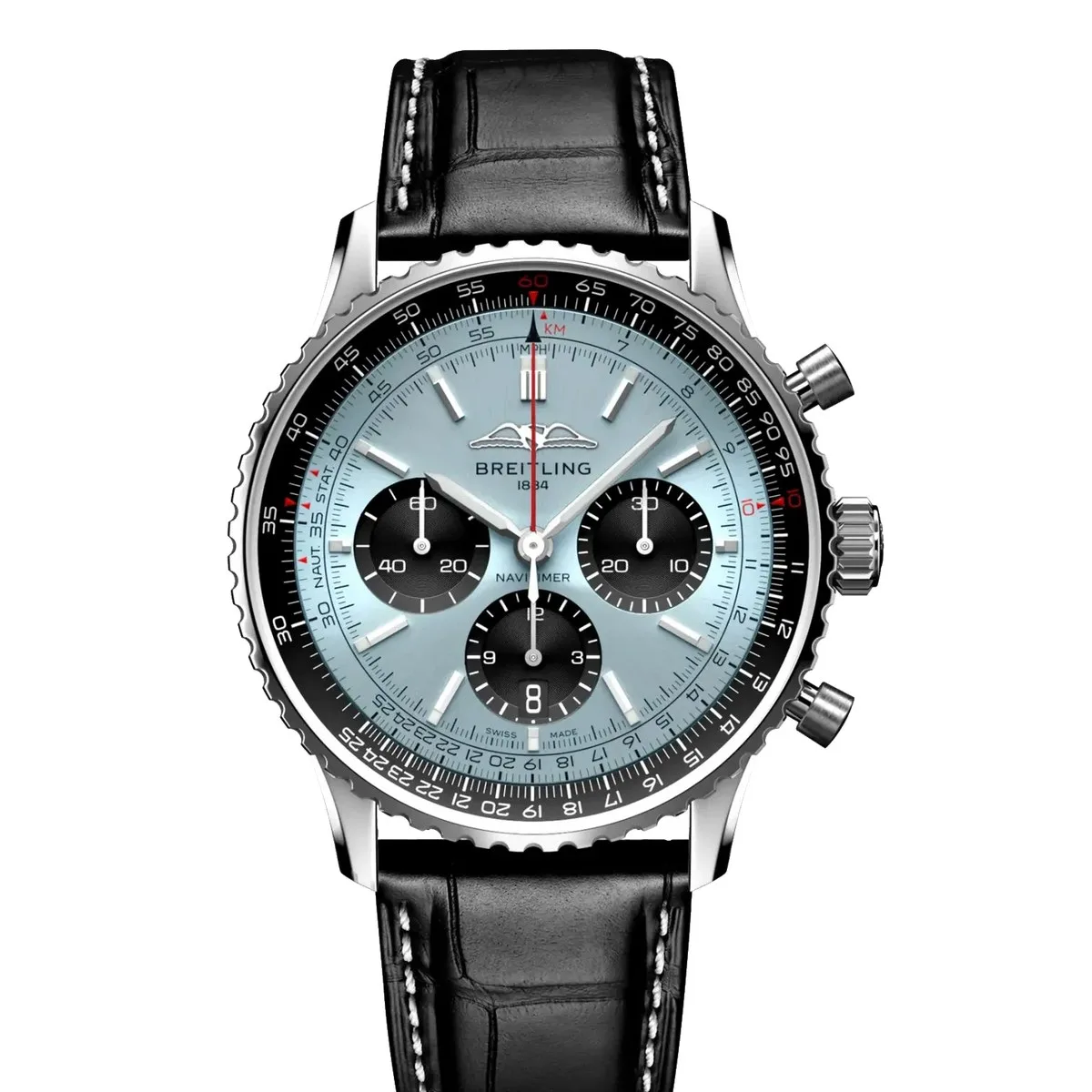Breitling Navitimer B01 Chronograph 43 Ice Blue Super Clone