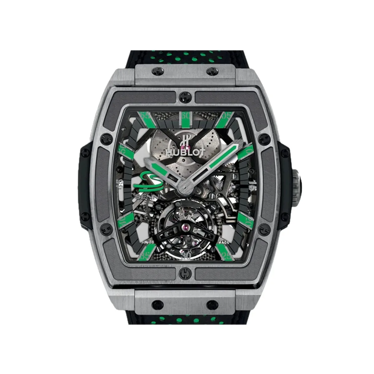 Hublot MP-06 Senna Tourbillon Titanium Super Clone