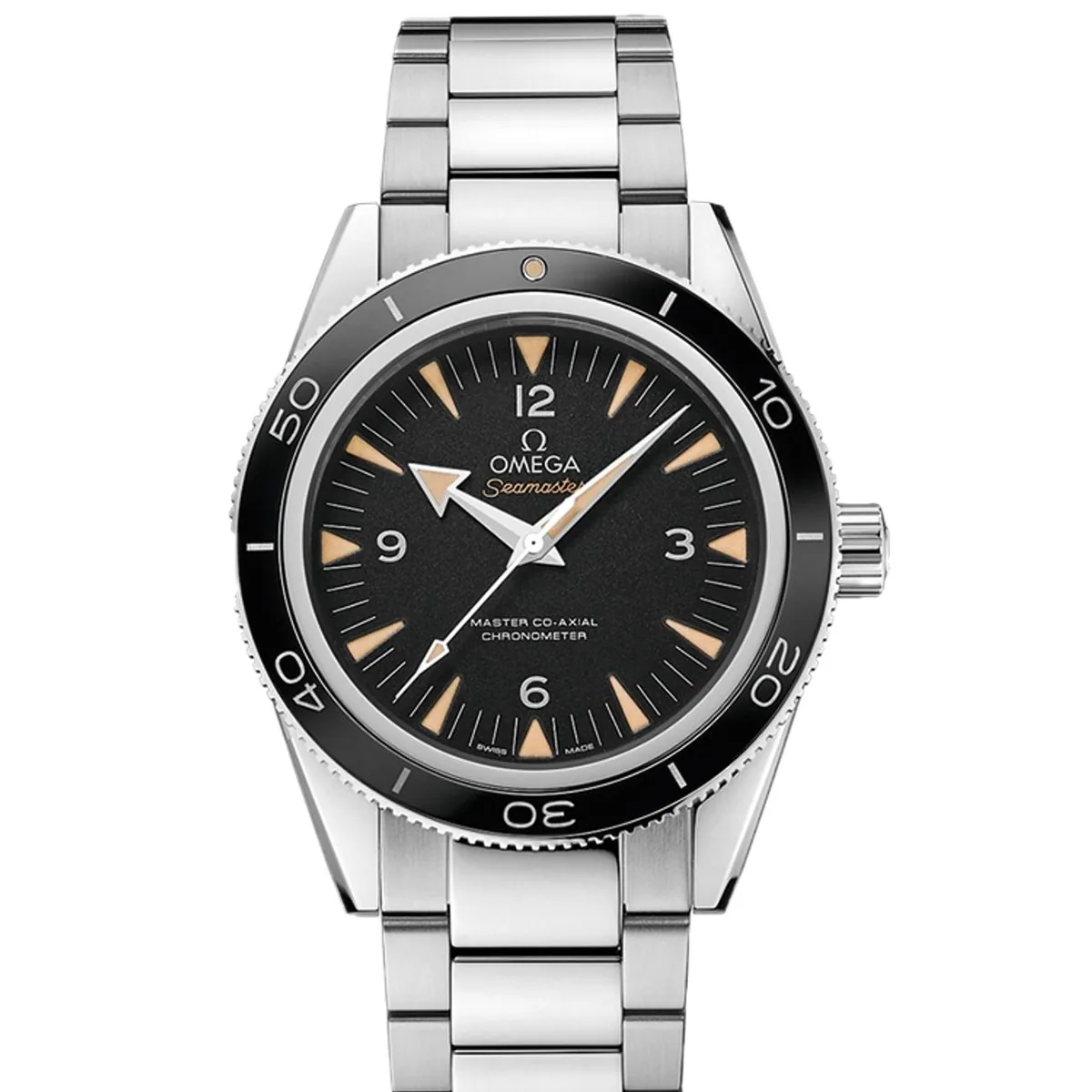 Omega Seamaster 300 Steel Black Heritage Super Clone