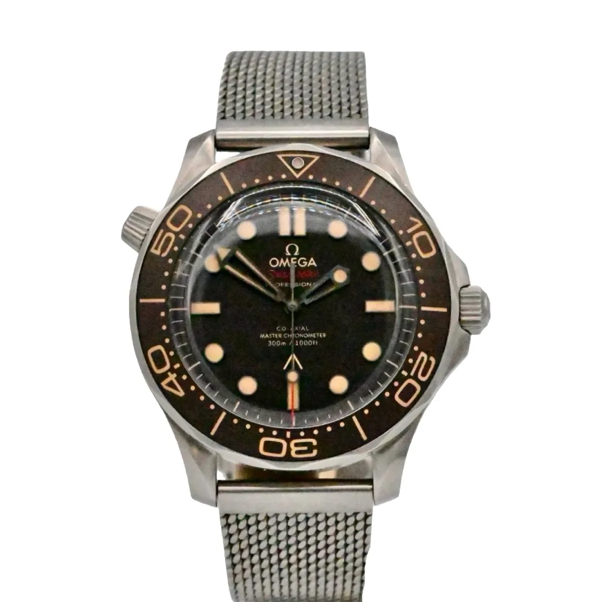 Omega Seamaster Diver 300M 007 Edition Titanium Mesh Super Clone