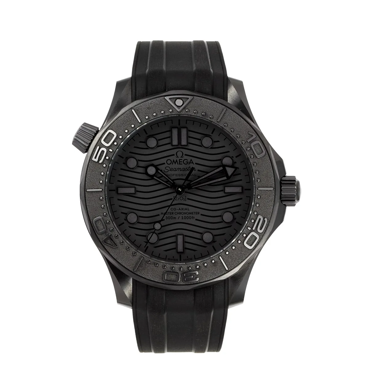 Omega Seamaster Diver 300M Co-Axial Master Chronometer 44mm Black Ceramic Super Clone
