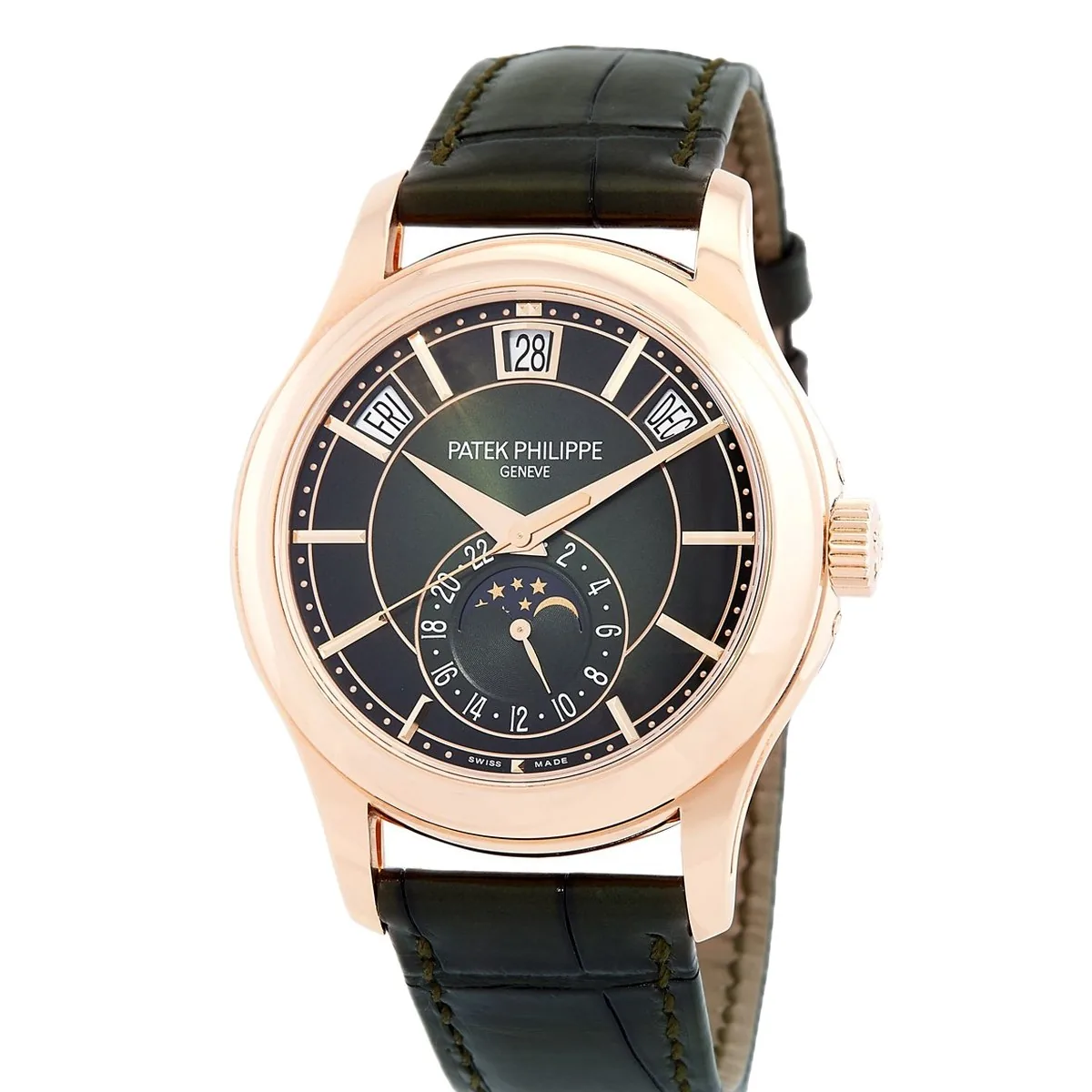 Patek Philippe Annual Calendar 5205R Black Dial Super Clone