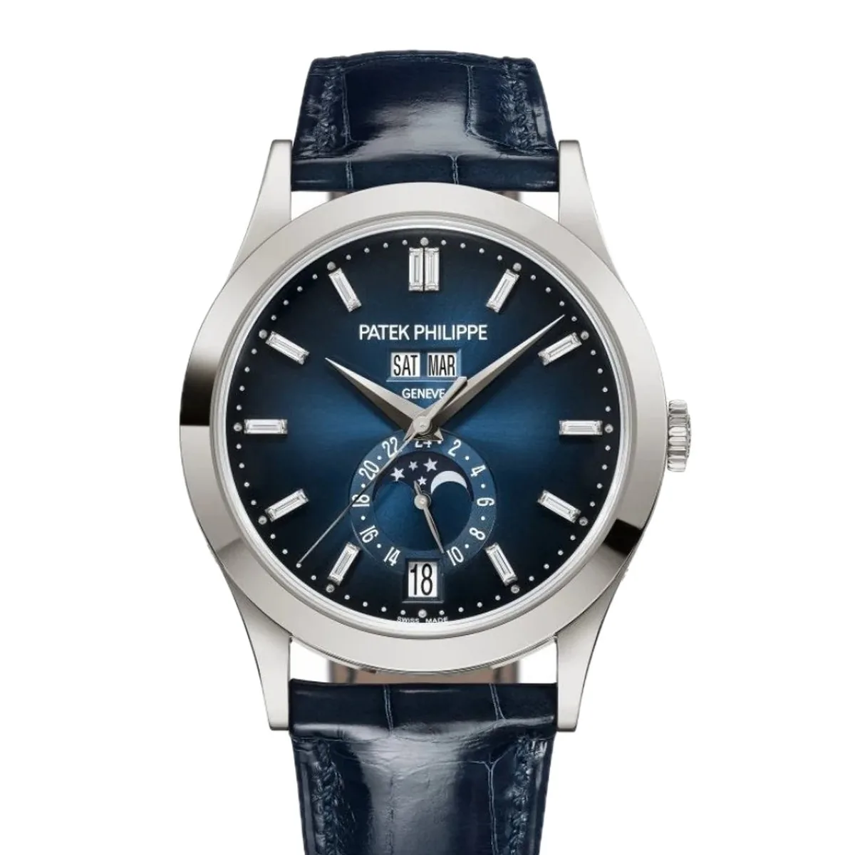 Patek Philippe Annual Calendar 5396 5396G Blue Super Clone