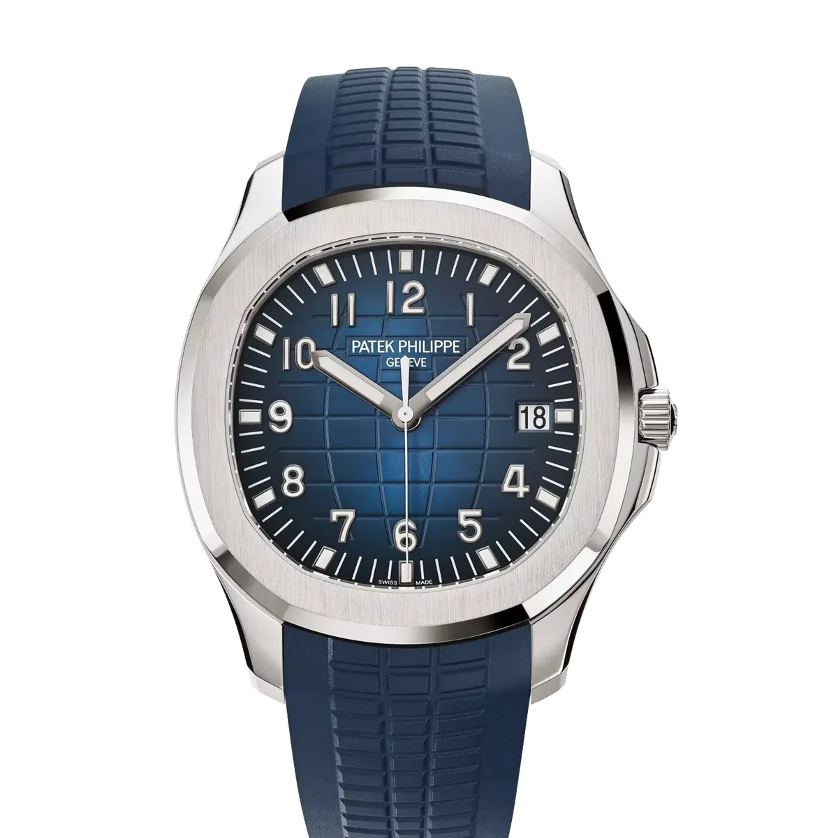 Patek Philippe Aquanaut Jumbo 5168G Blue White Gold Super Clone