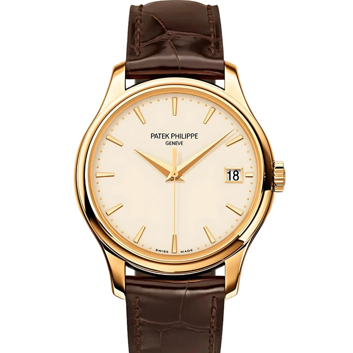 Patek Philippe Calatrava 5227J Ivory Yellow Gold Super Clone