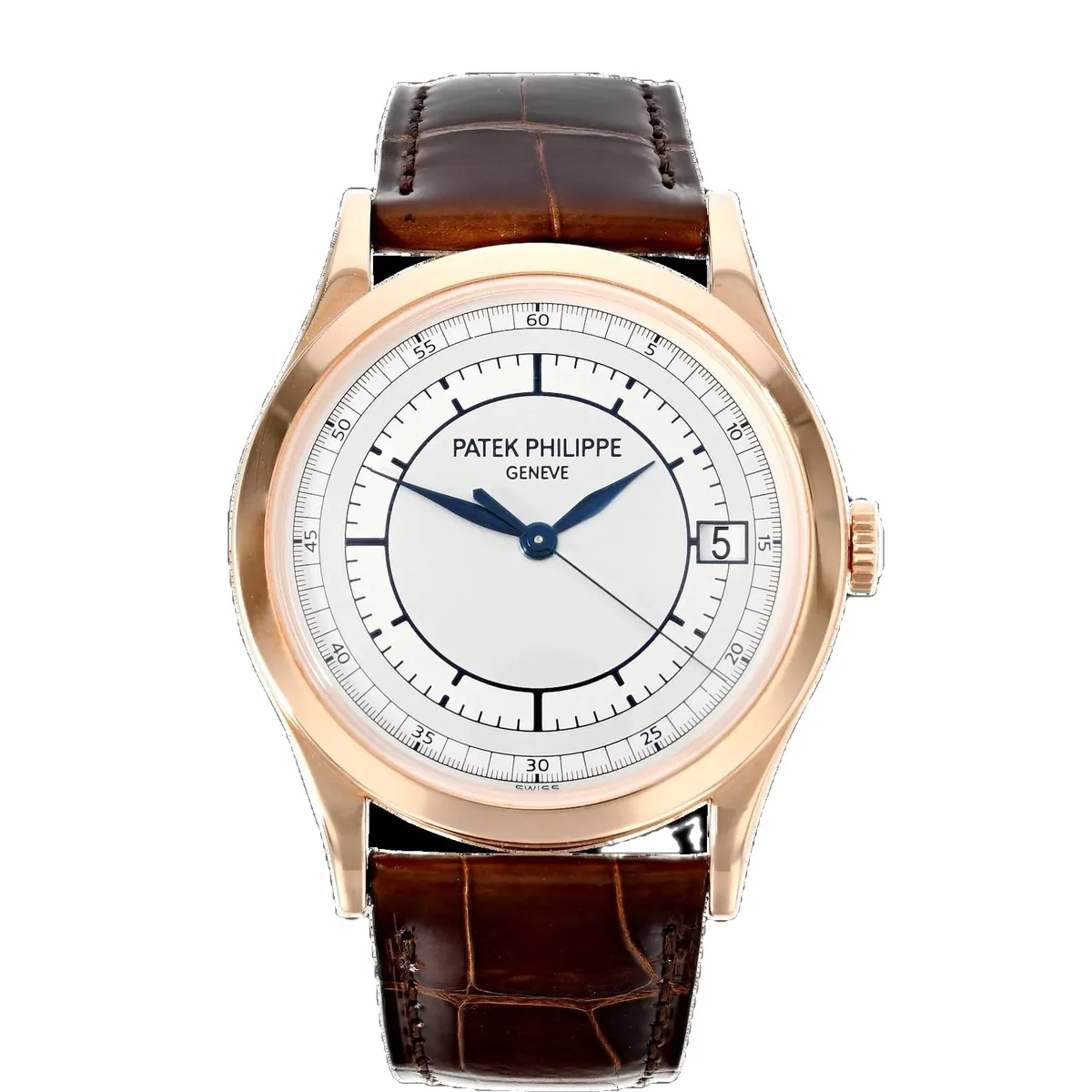 Patek Philippe Calatrava 5296R Silver Rose Gold Super Clone
