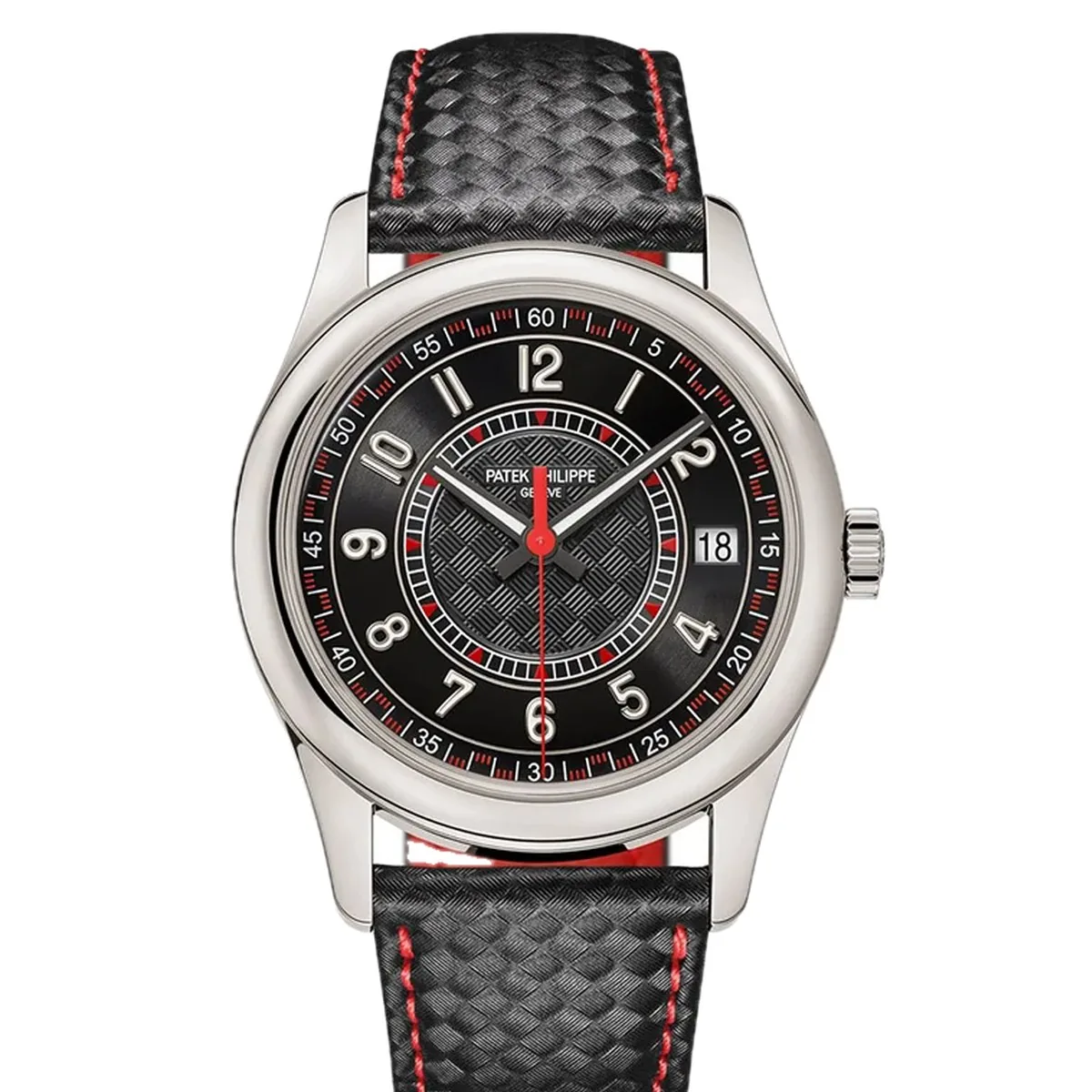Patek Philippe Calatrava 6007G Black Red Super Clone