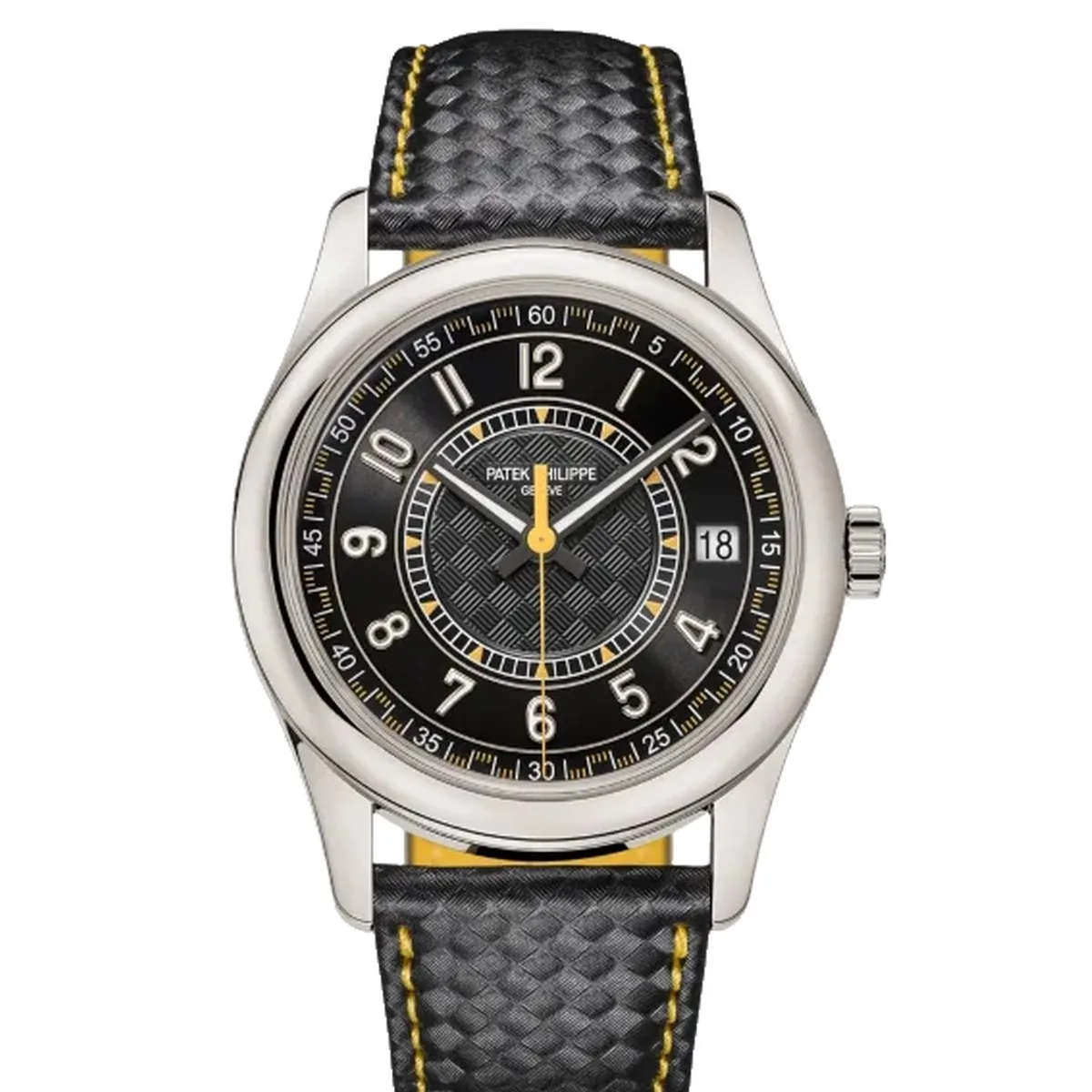 Patek Philippe Calatrava 6007G Black Yellow Super Clone