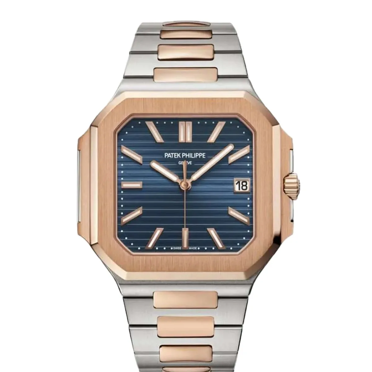 Patek Philippe Cubitus 5821/1AR Blue Dial Two-Tone Super Clone