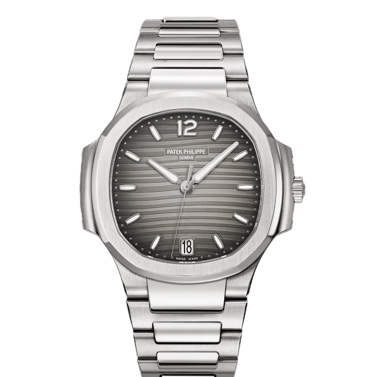 Patek Philippe Nautilus 7118 7118/1A Grey Dial Steel Super Clone