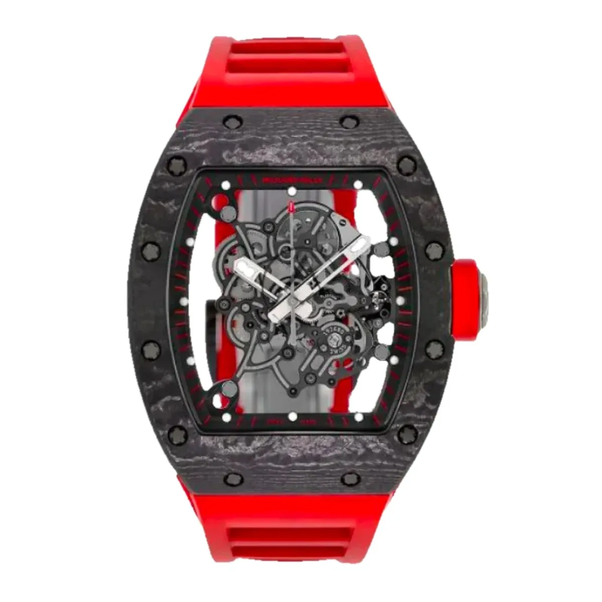 Richard Mille RM055 Bubba Watson Dark Legend Red Strap Super Clone