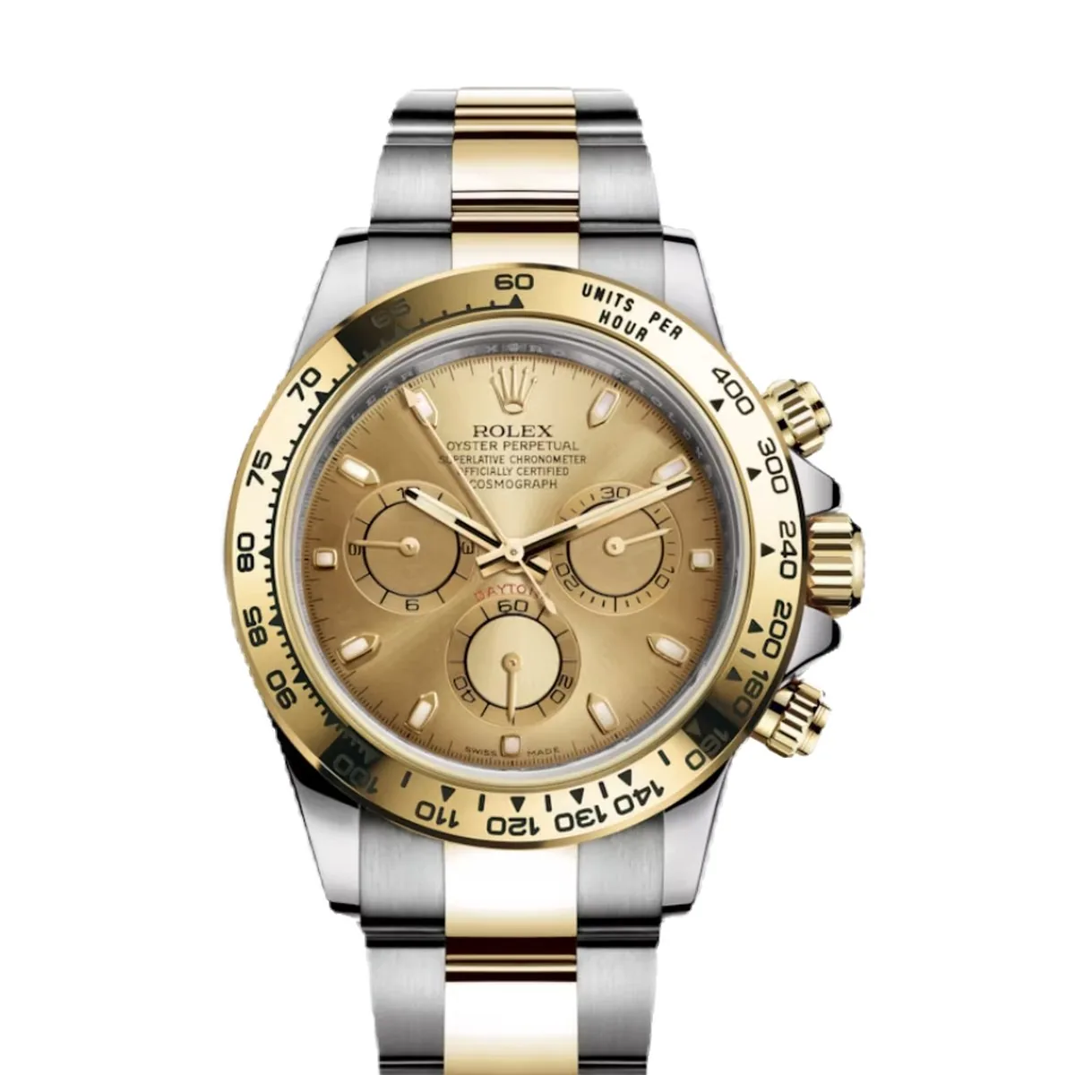 Rolex Cosmograph Daytona 116503 Champagne Dial Two-Tone Super Clone