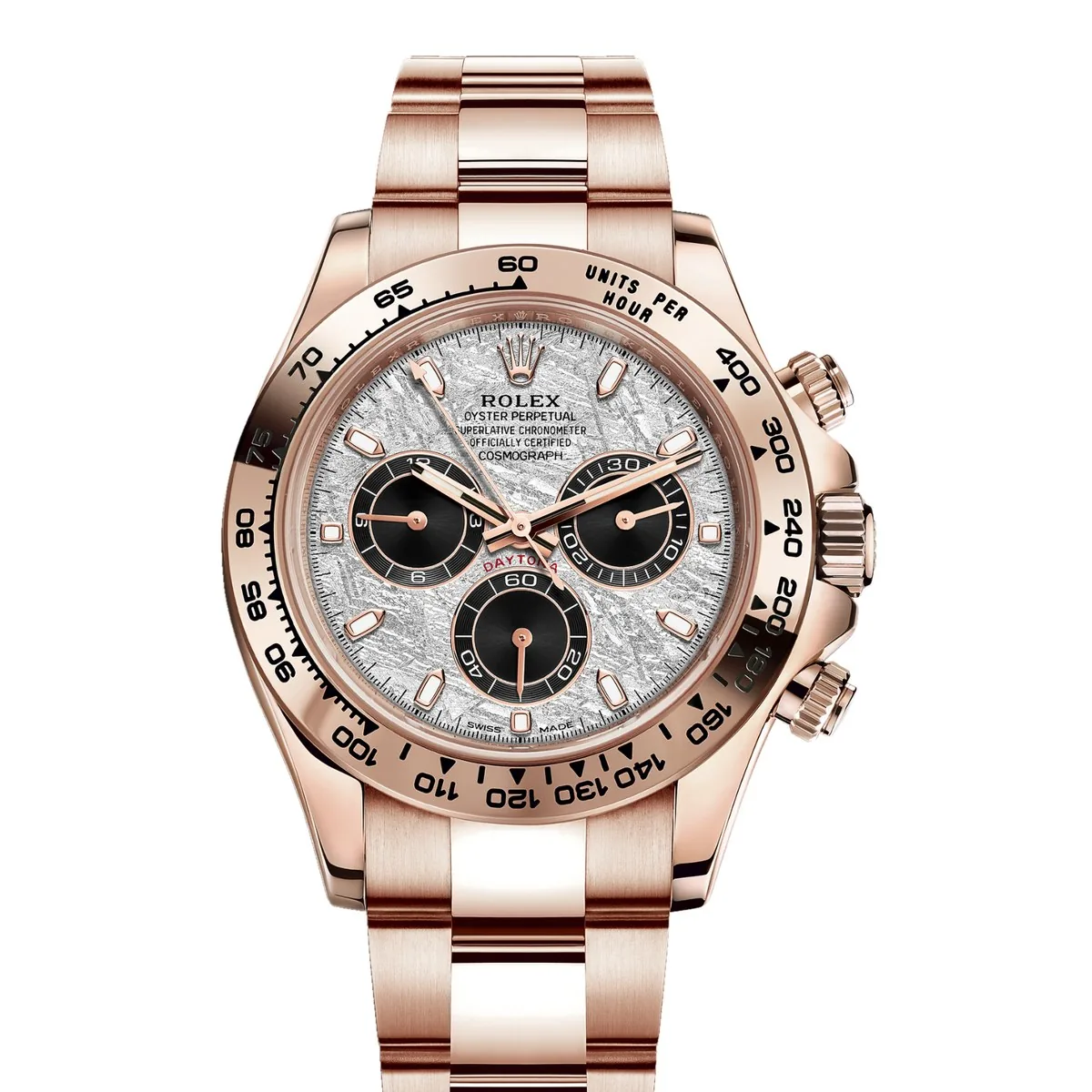 Rolex Cosmograph Daytona 116505 Meteorite Everose Gold Super Clone