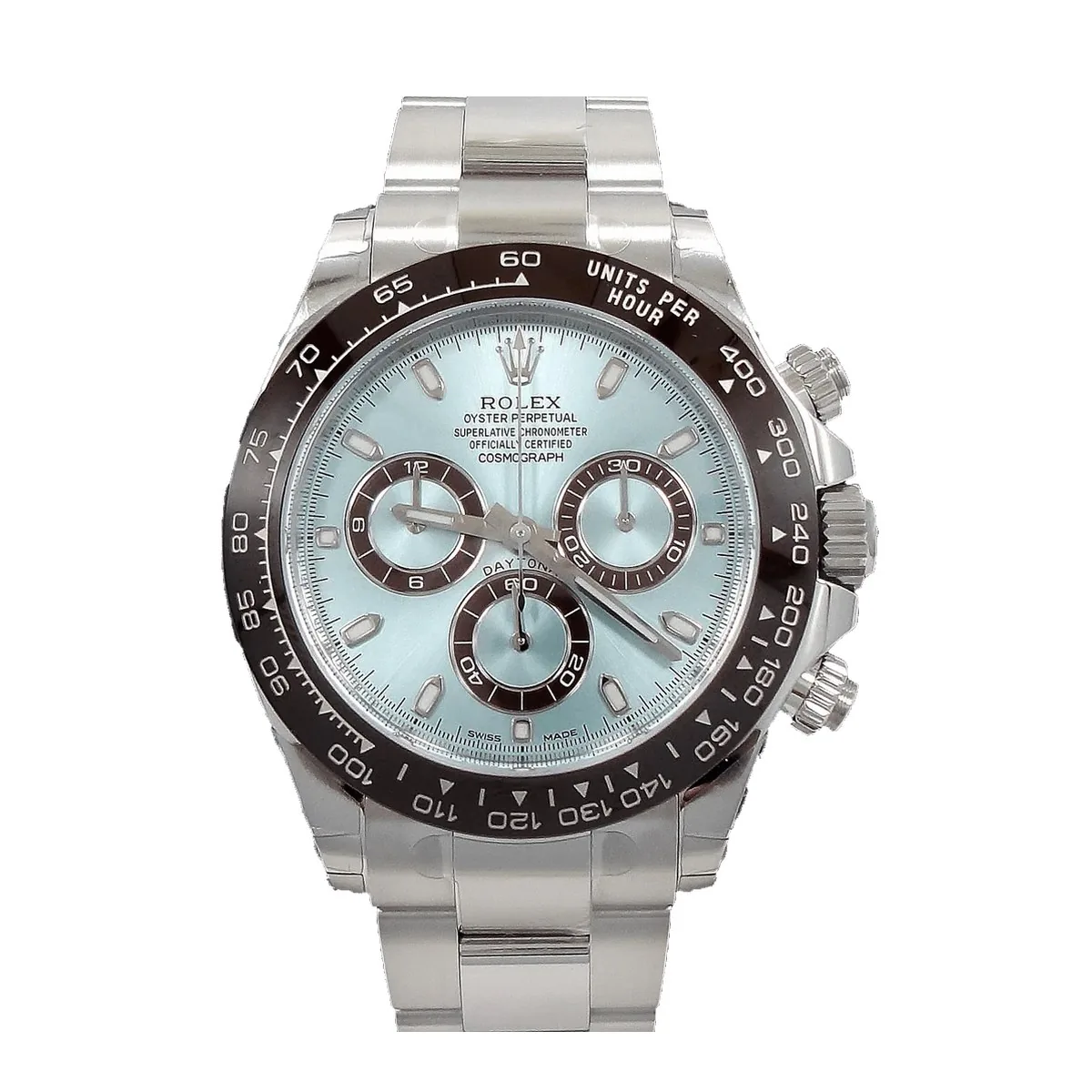 Rolex Cosmograph Daytona 116506 Platinum Ice Blue Super Clone
