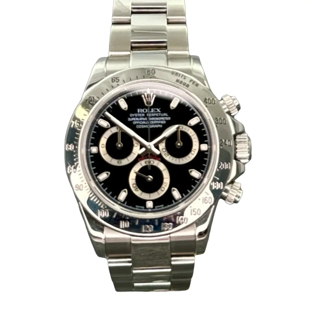Rolex Cosmograph Daytona 116520 Black Dial Super Clone