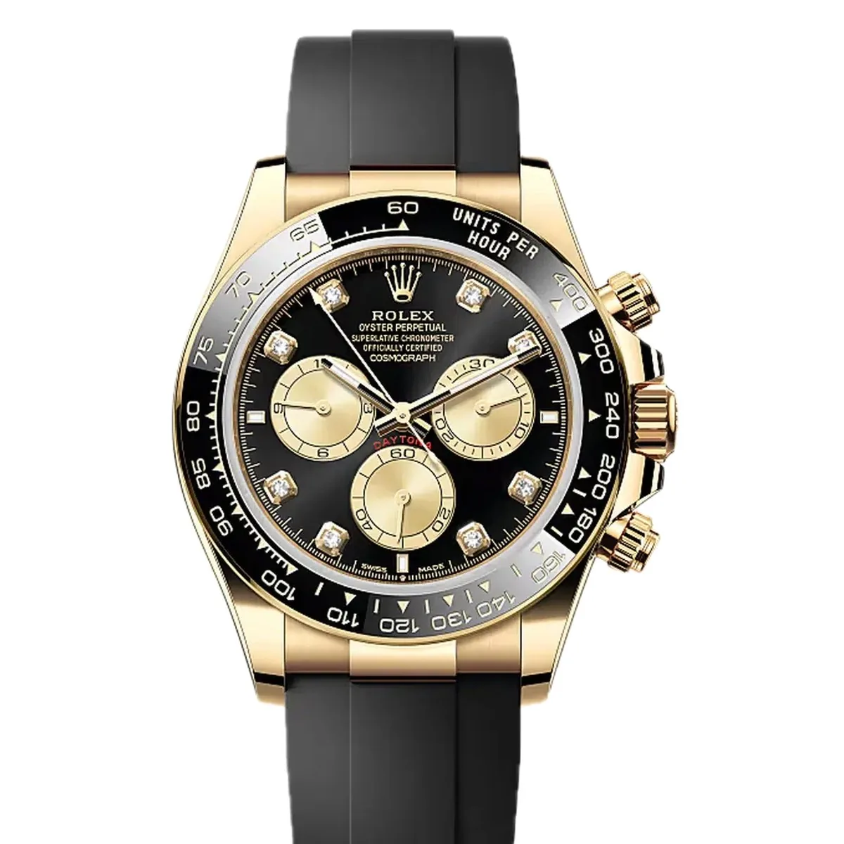 Rolex Cosmograph Daytona 126518LN Black Diamond Markers Super Clone