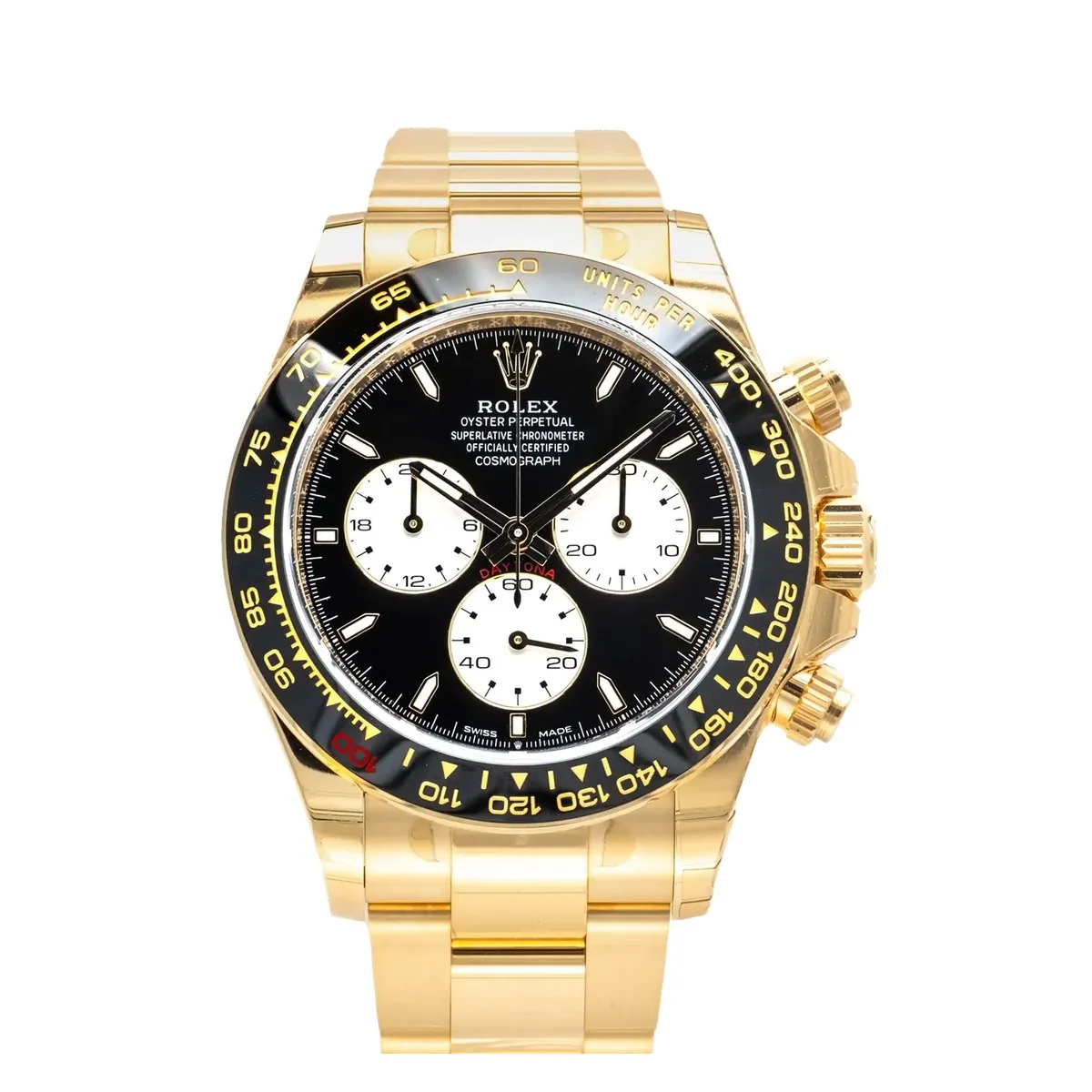 Rolex Cosmograph Daytona Le Mans 126528LN Yellow Gold Super Clone