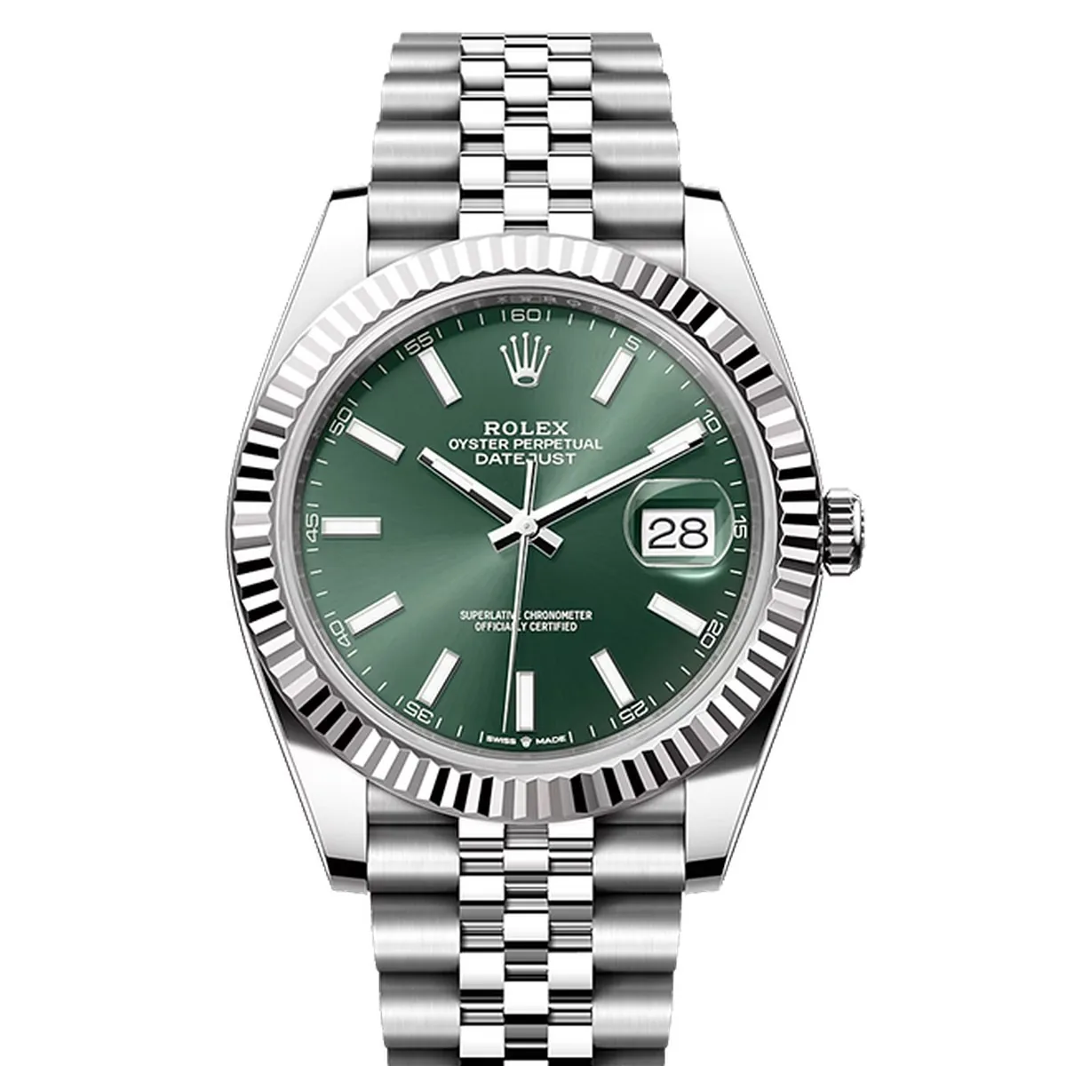 Rolex Datejust 41 126334 Mint Green Dial Super Clone