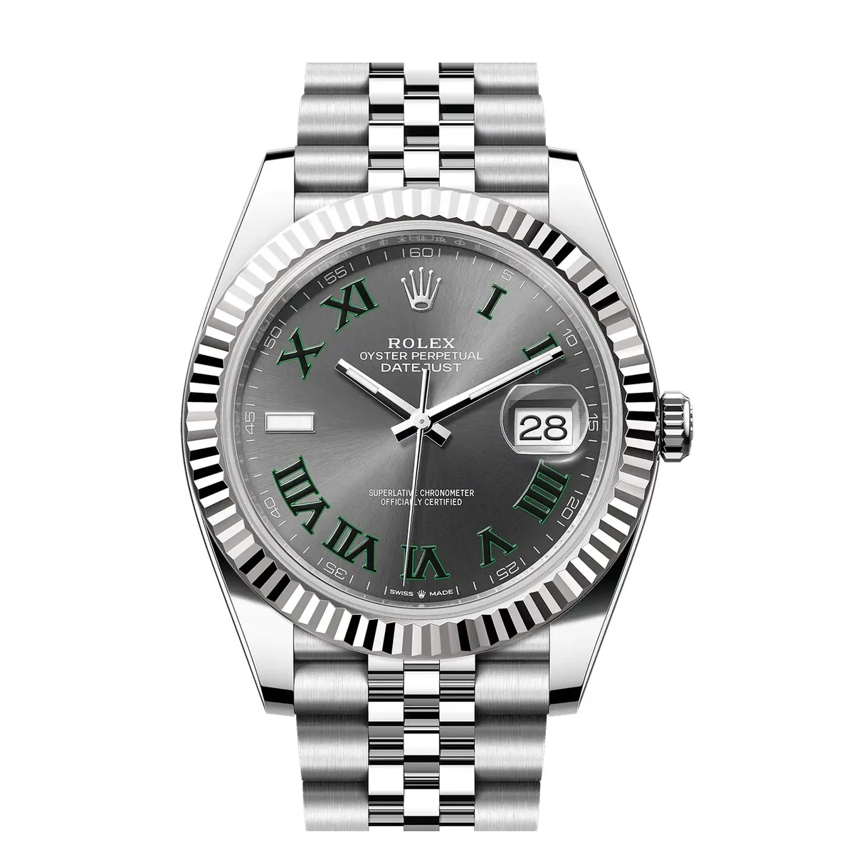Rolex Datejust 41 126334 Wimbledon Jubilee Super Clone