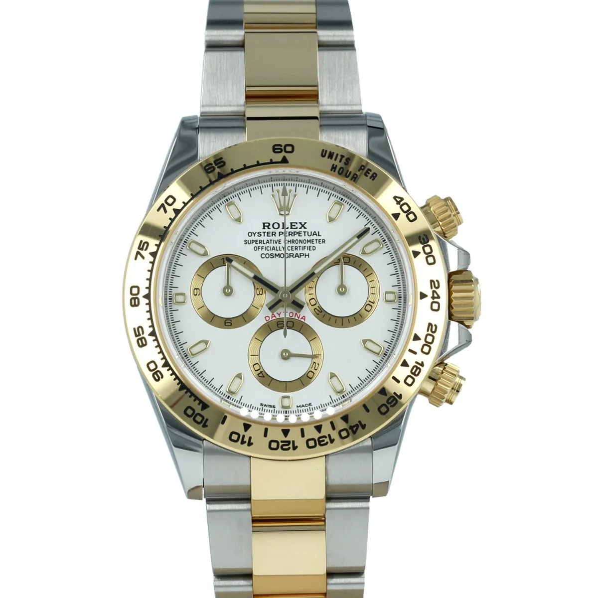 Rolex Daytona 116503 White Dial Yellow Rolesor Super Clone
