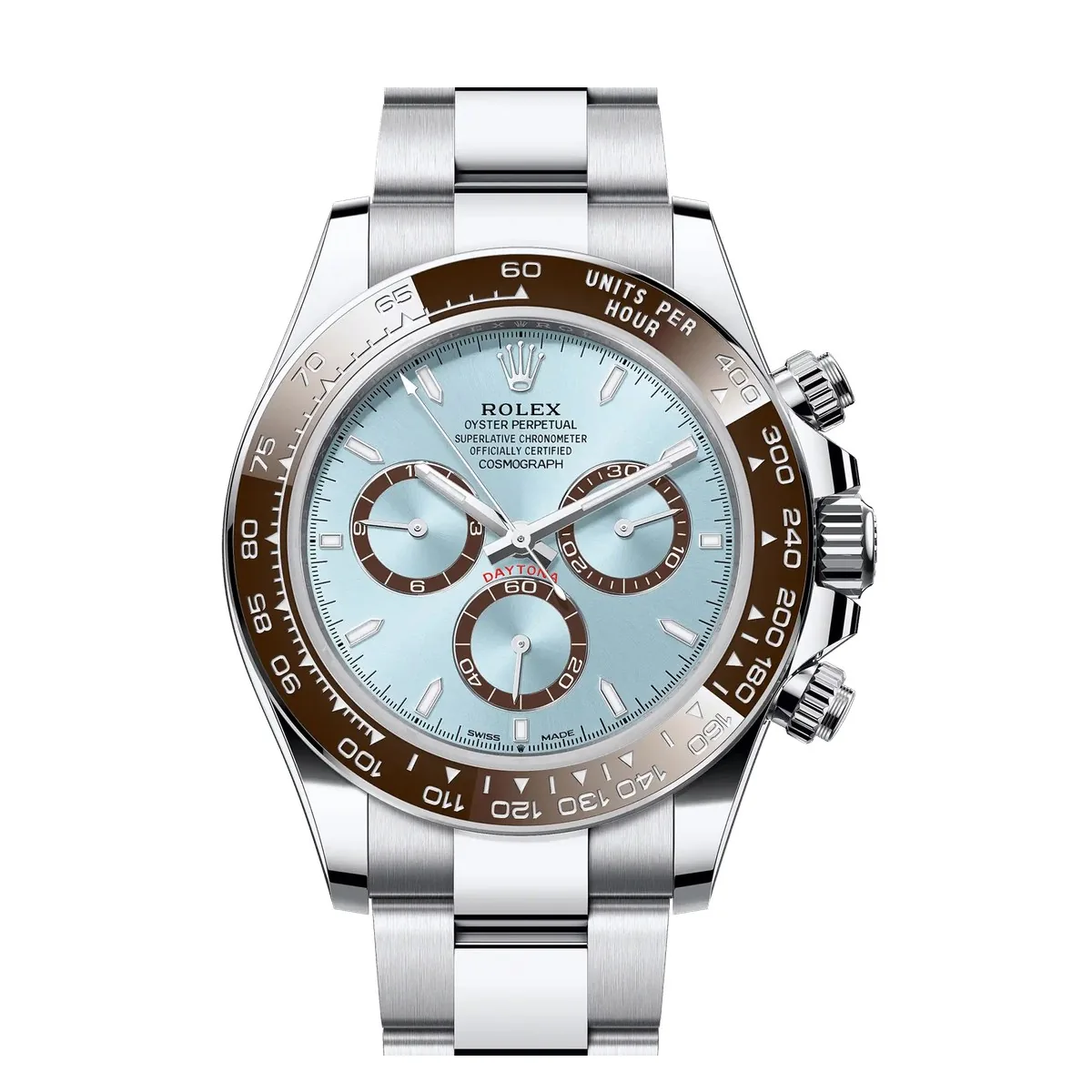 Rolex Daytona 126506 Ice Blue Batons Super Clone