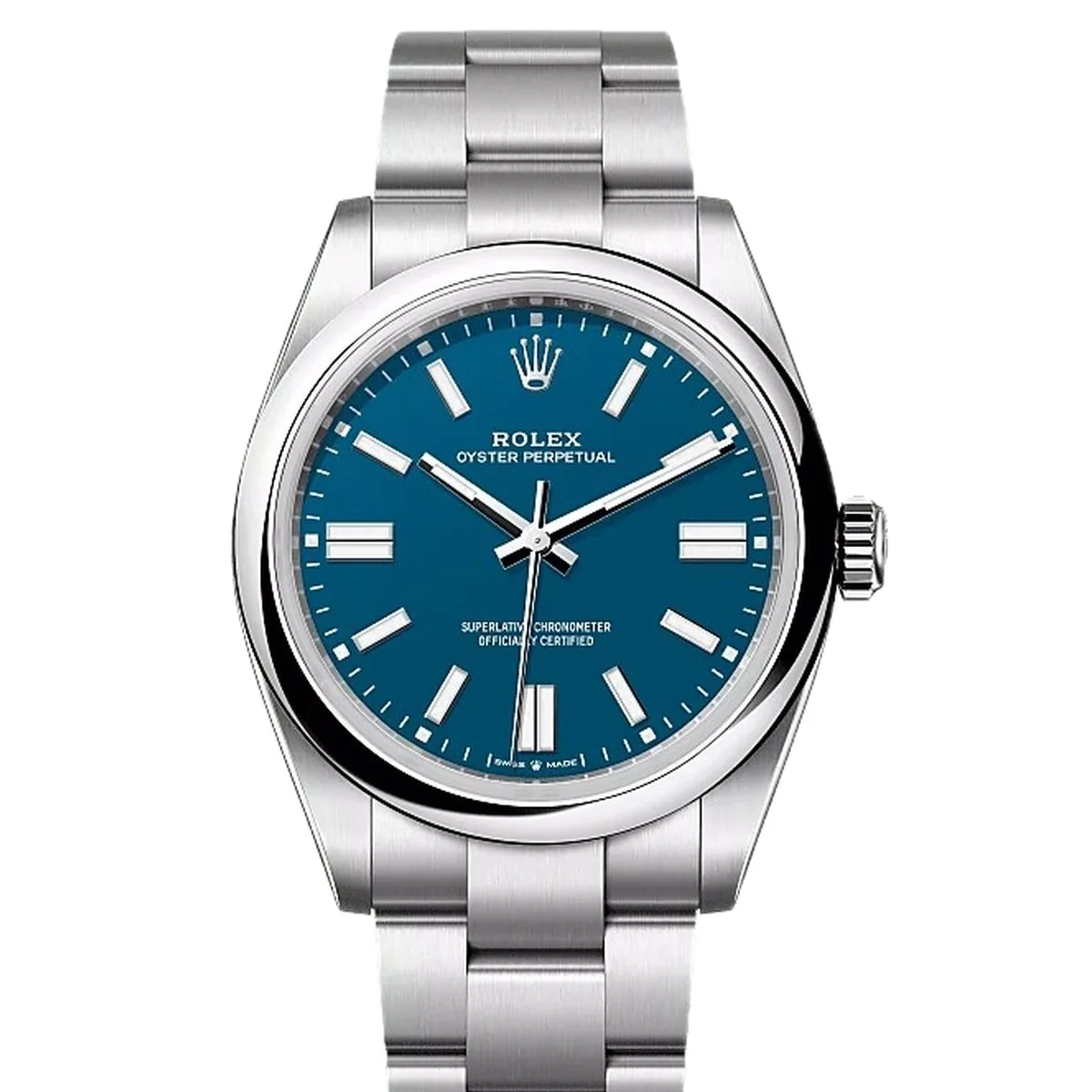 Rolex Oyster Perpetual 124300 Blue Dial Super Clone