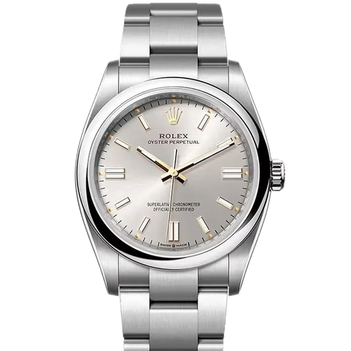 Rolex Oyster Perpetual 36 126000 Silver Dial Super Clone