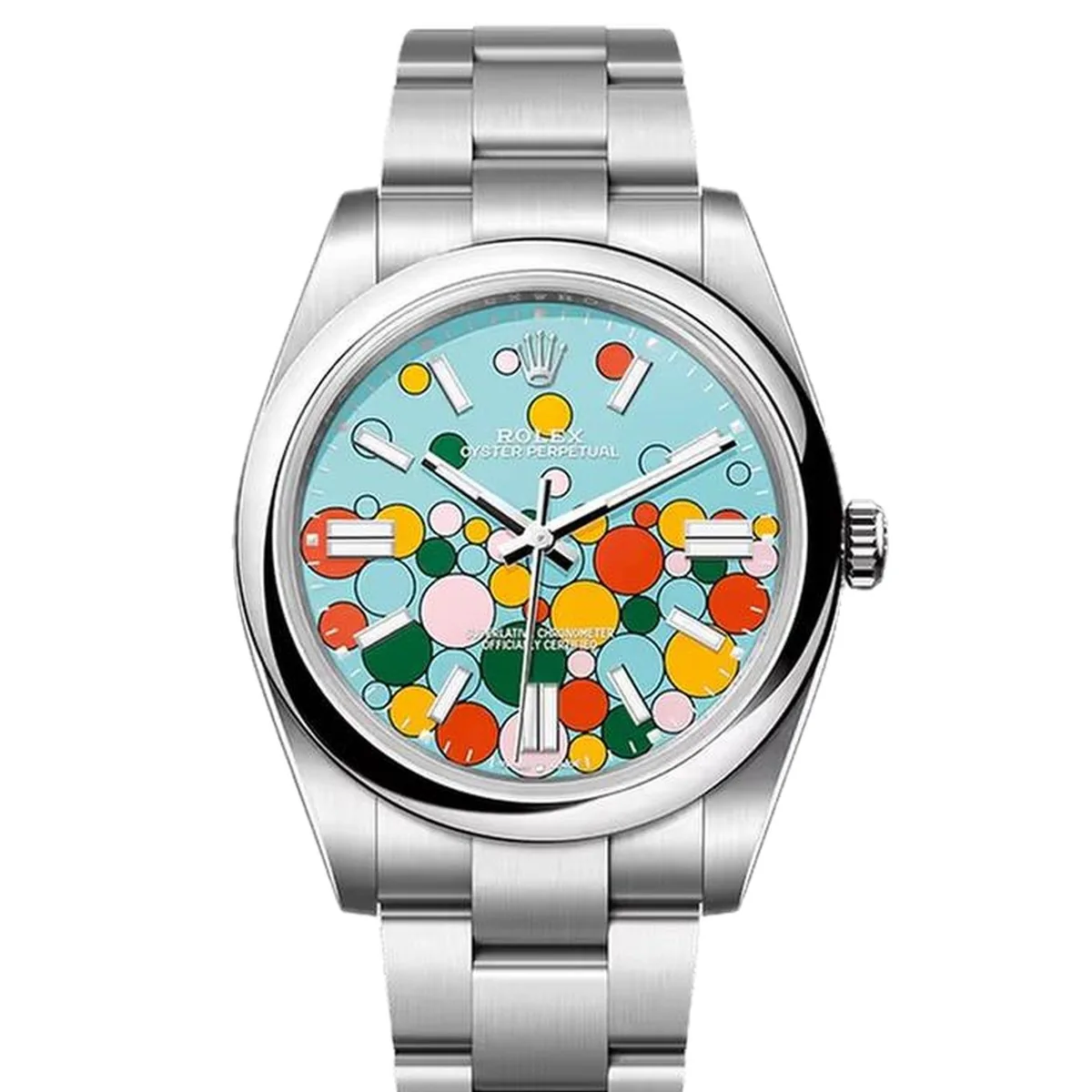 Rolex Oyster Perpetual 41 124300 Celebration Dial Super Clone