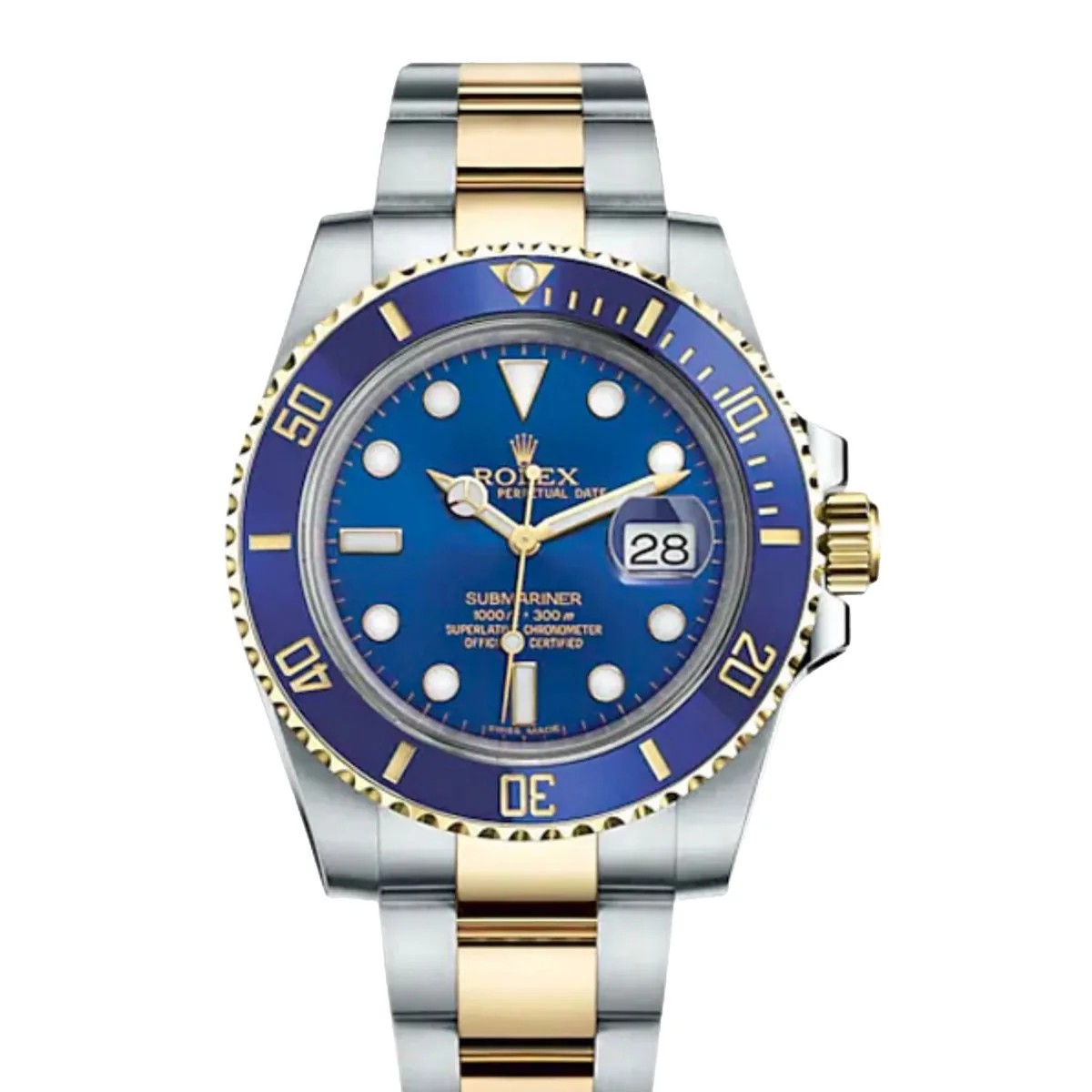 Rolex Submariner Date Rolesor 126613LB Blue Super Clone