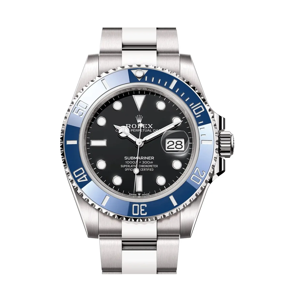 Rolex Submariner Date White Gold 126619LB Cookie Monster Super Clone