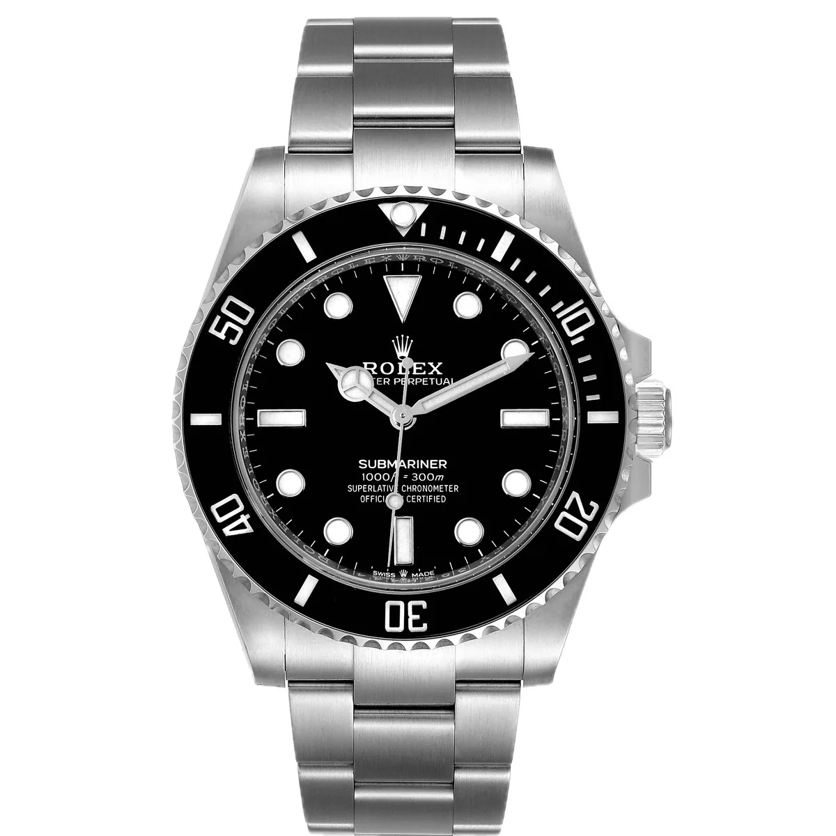 Rolex Submariner (No Date) 124060 Black Super Clone